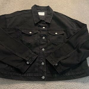 Old navy cropped denim jacket